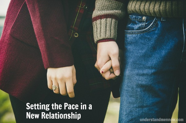 setting pace in a new relationship